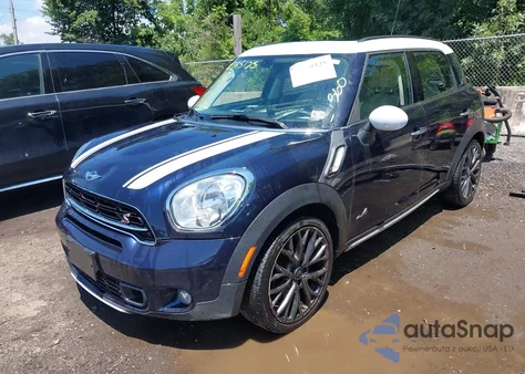 2016 Mini Countryman Cooper S from USA, damaged, VIN WMWZC5C50GWU21322